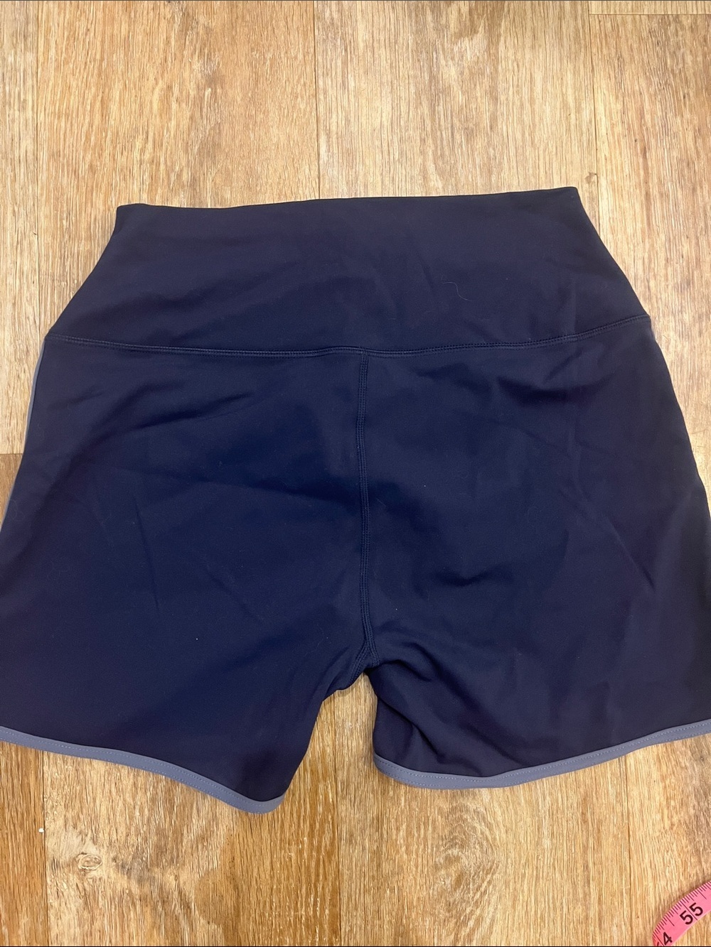 SET Active Sportbody Navy Shorts Large Bike Yoga Running Workout Gym Athletic - Picture 5 of 8